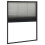 VidaXL vidaXL Plisse Insect Screen for Windows Aluminium Anthracite 80x100 cm Bug Net 4