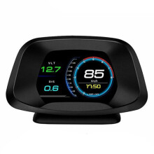 P19 OBD2 GPS Dual Mode Speedometer Head Up Display Car Detector Oil Consumption