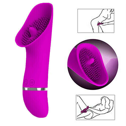 Clit Licking Tongue Sucking Vibrator G-Spot Oral Massager Sex Toys Women on  OnBuy