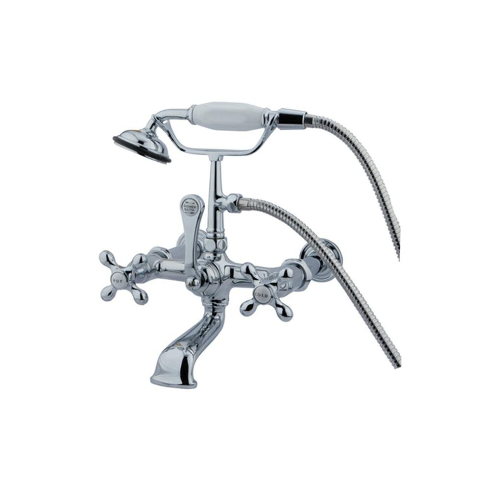 Clawfoot Tub Filler With Hand Shower - Polished Chrome Finish 780997812915