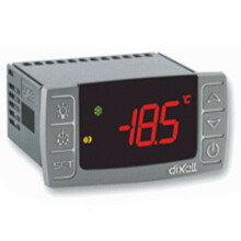 Dixell XR20CX-5N1C1 230V/50-60Hz Digital Thermostat Controller Off Cycle Compressor Defrost Programmable-Commercial for Refrigeration