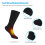 Electric Heated Socks USB Rechargeable Battery Foot Thermal Sock 7