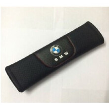 2Pcs Black High Quality Seat Belt Shoulder Cushion Cover Pad BMW Car