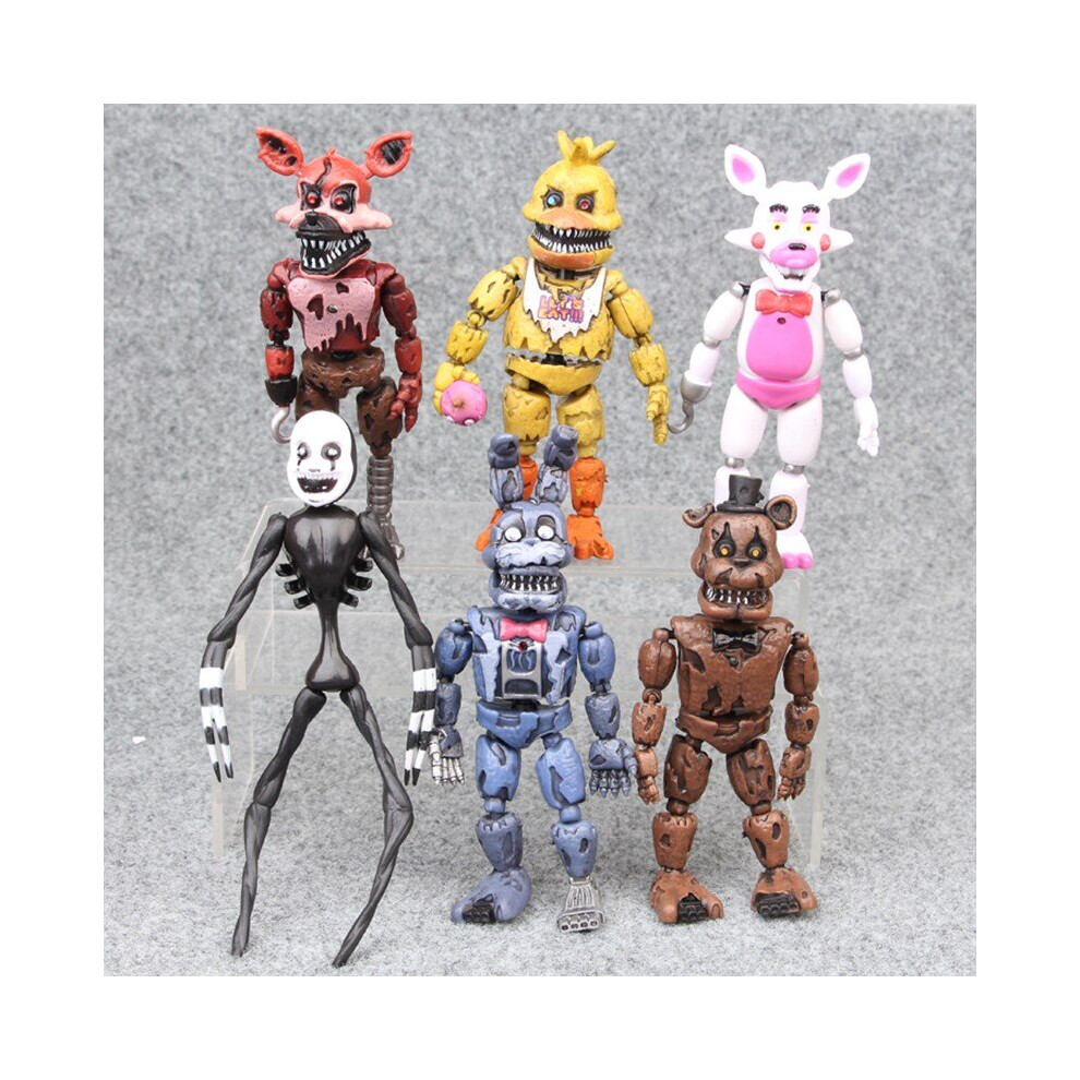 (6PCS) Five Nights At Freddy's Action Figures