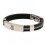 Liverpool FC Silver Inlay Silicone Bracelet 1