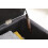 (Charcoal Grey) Secreto Fabric Ottoman Lift Up Storage Bench 2