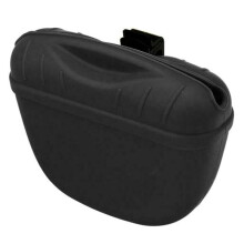 (Black) Silicone Pet Dog Treat Bag Obedience Training Food Snack Pouch Puppy Feed Holder