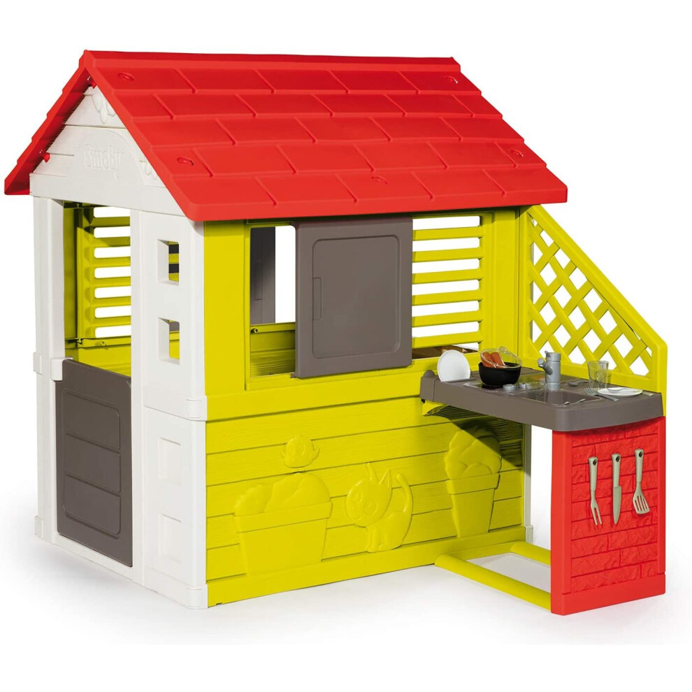Smoby Nature Playhouse And Kitchen