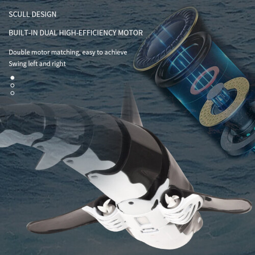 Remote Control Electronic Shark Toy 2