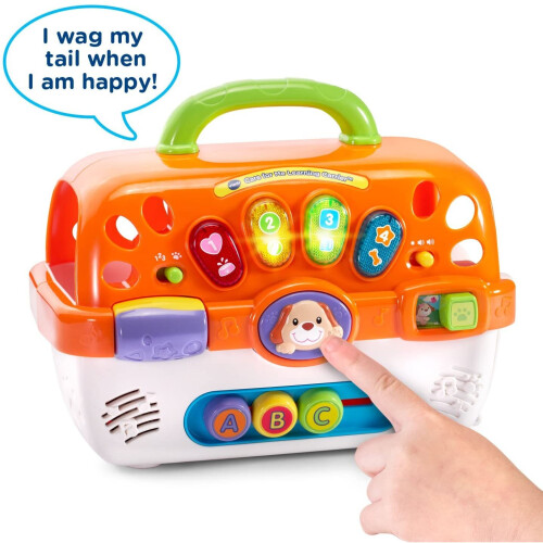 VTech VTech Care for Me Learning Carrier Toy, Orange 2