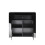(Black) MMT Modern White/Black Matt Gloss Buffet Sideboards Display Cabinets with LED Lights 2