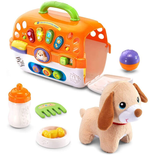 VTech VTech Care for Me Learning Carrier Toy, Orange