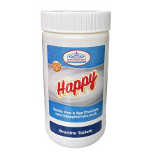 (1kg) Happy Hot Tubs Small Bromine Tablets 20g Tub Spa