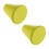 URBN Living (10, Green Cone) Plastic Door Knobs Handles Drawer Cupboard Small 4