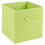 URBN Living (Green Medium, 2) Collapsible Cube Storage Boxes Carry Handles 1