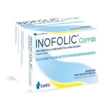 Inofolic Combi Pregnancy Ovulation Folic Acid Treatment 60 Caps