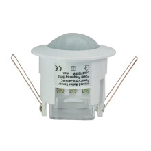 (Ceiling Recessed, 1200w) Occupancy Sensor PIR Motion Light Switch Ceiling Recessed Wall Long Short Range