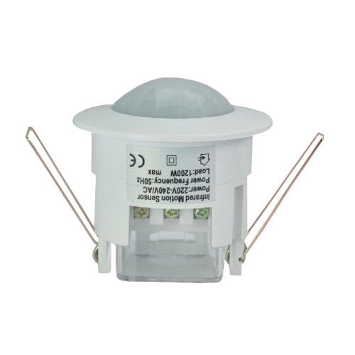 Lowenergie (Ceiling Recessed, 1200w) Occupancy Sensor PIR Motion Light Switch Ceiling Recessed Wall Long Short Range