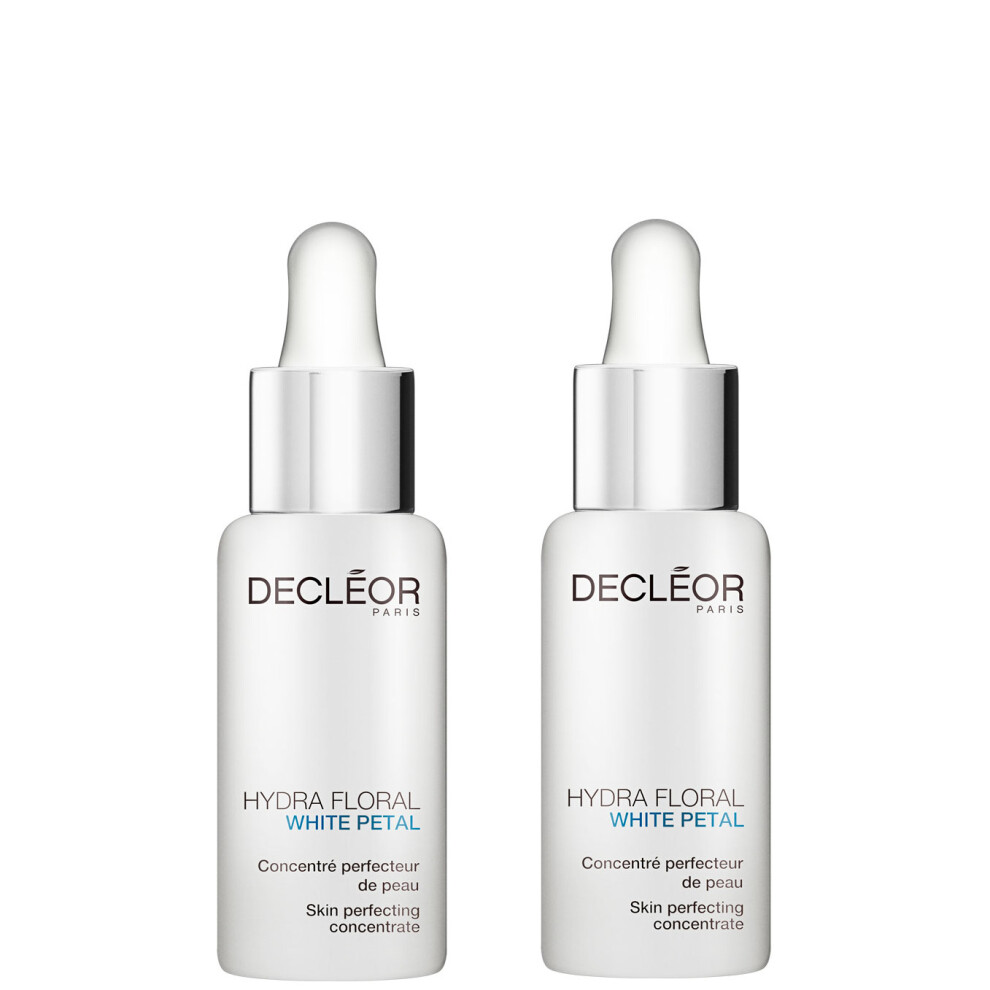 Decleor Hydra Floral White Petal Skin Perfecting Concentrate 30ml Duo Pack