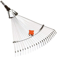 Gardena Escoba metlica Combisystem pas y anchura graduable de 30 a 50 cm, Estndar
