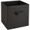 URBN Living (Black, 3) Collapsible Cube Storage Boxes Carry Handles 1