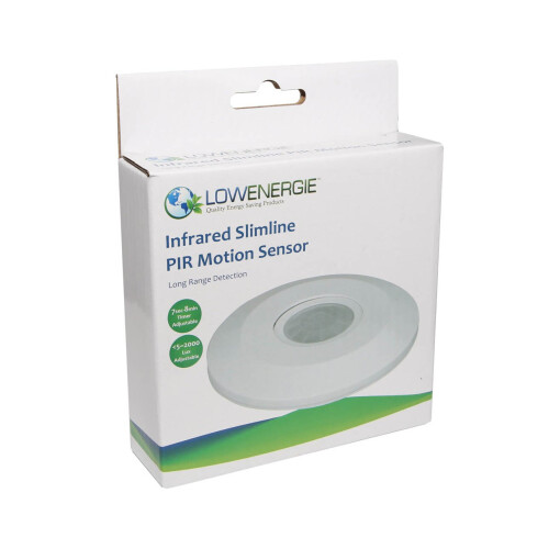 Lowenergie (Long Range, Ceiling Mounted, 2000w) Occupancy Sensor PIR Motion Light Switch Ceiling Recessed Wall Long Short Range 2