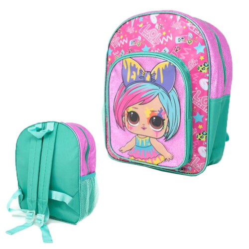 L.O.L. Surprise! L.O.L. Surprise Deluxe Backpack with front and side pockets