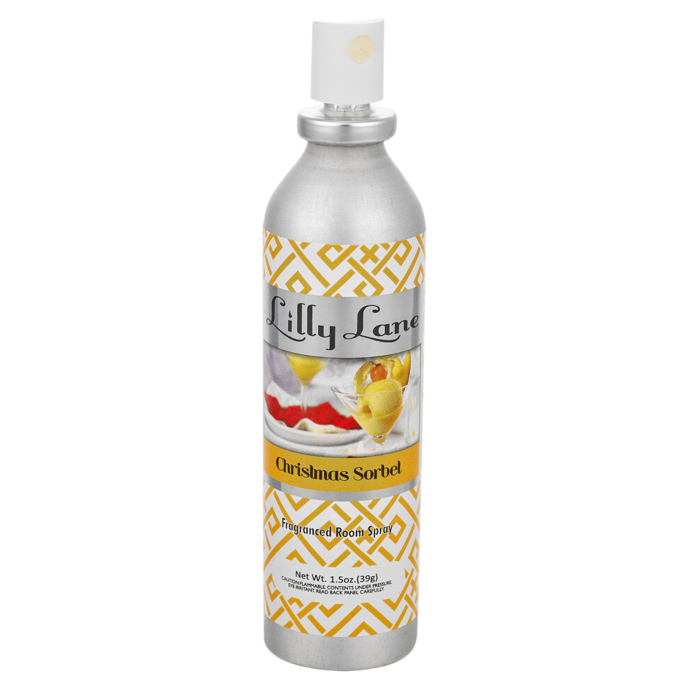 (Christmas Sorbet) Lilly Lane Fragranced Room Air Freshener Spray