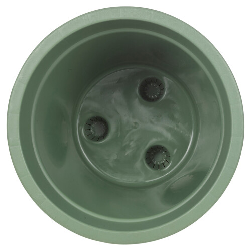 URBN Living (Green) Strong Round Plastic Irrigation System Plant Pots 1