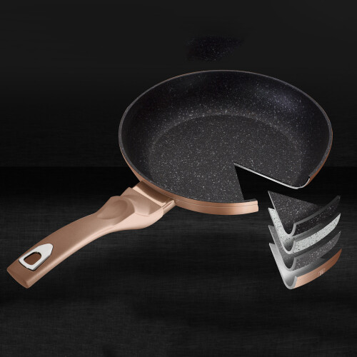 (Rose Gold) Berlinger Haus 10 Pc Cookware Set Induction 2