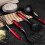(Red) Berlinger Haus 10 Pc Cookware Set Induction 3