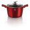 (Red) Berlinger Haus 10 Pc Cookware Set Induction 10