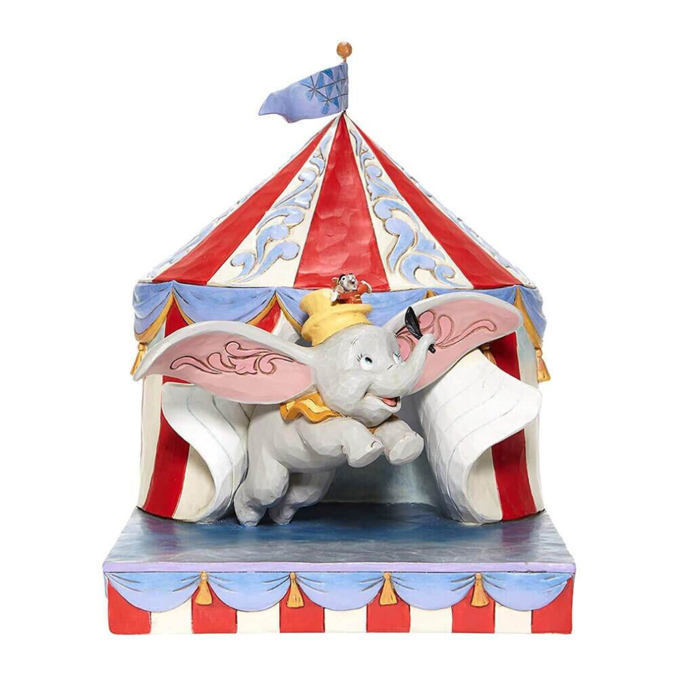 Disney Traditions Dumbo 'Over the Big Top' Figurine