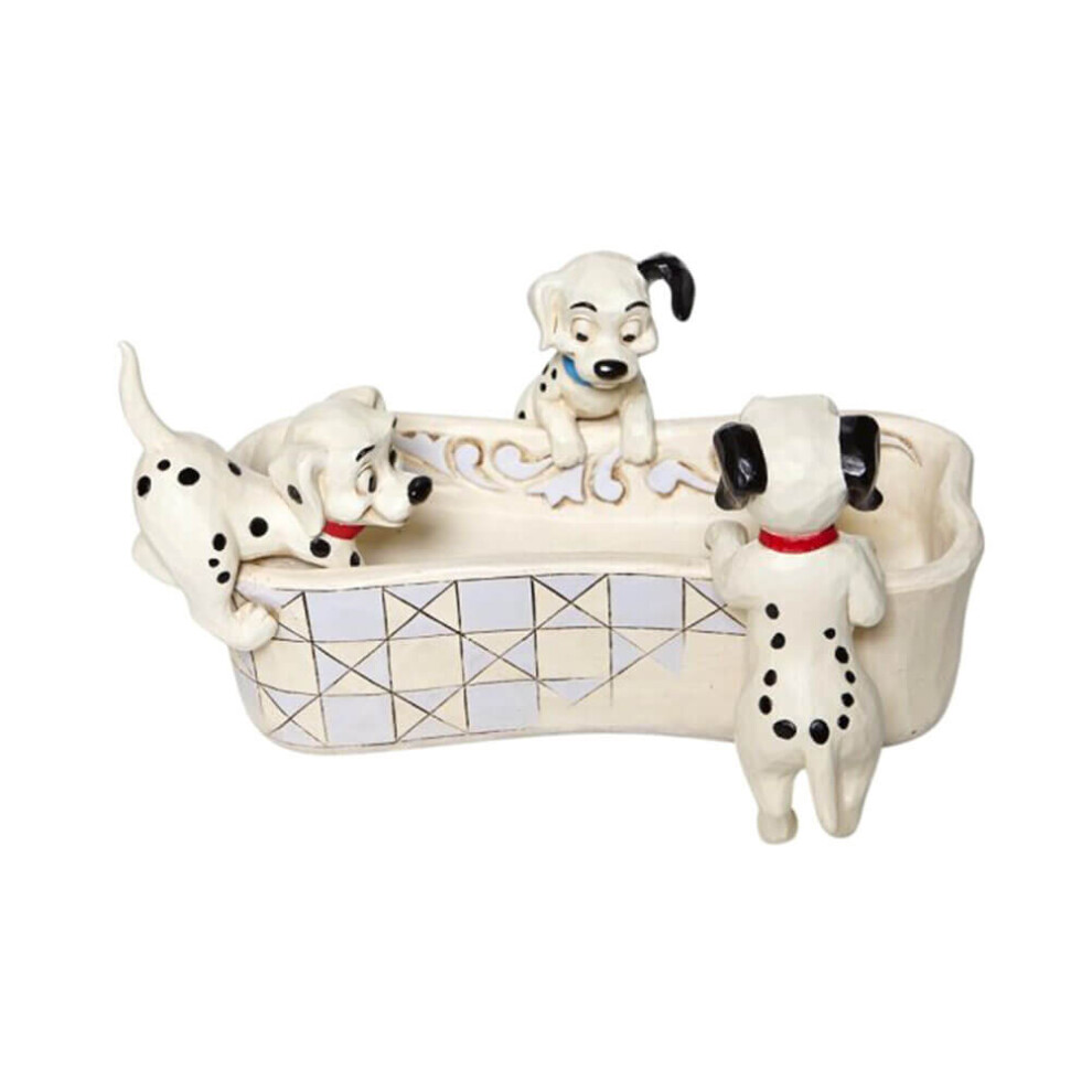 Disney Traditions 101 Dalmatians 'Puppy Bowl' Figurine