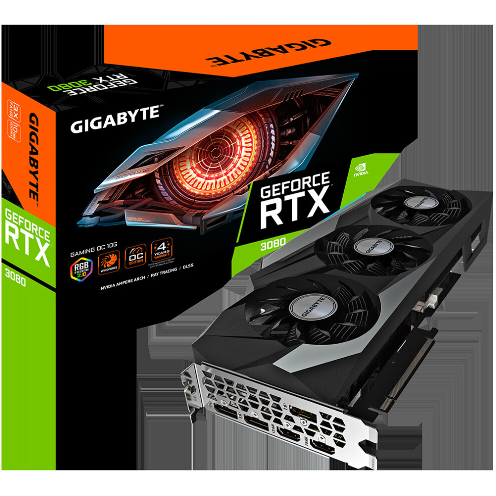 GIGABYTE GEFORCE RTX 3080 GV-N3080GAMING OC-10GD GDDR6X