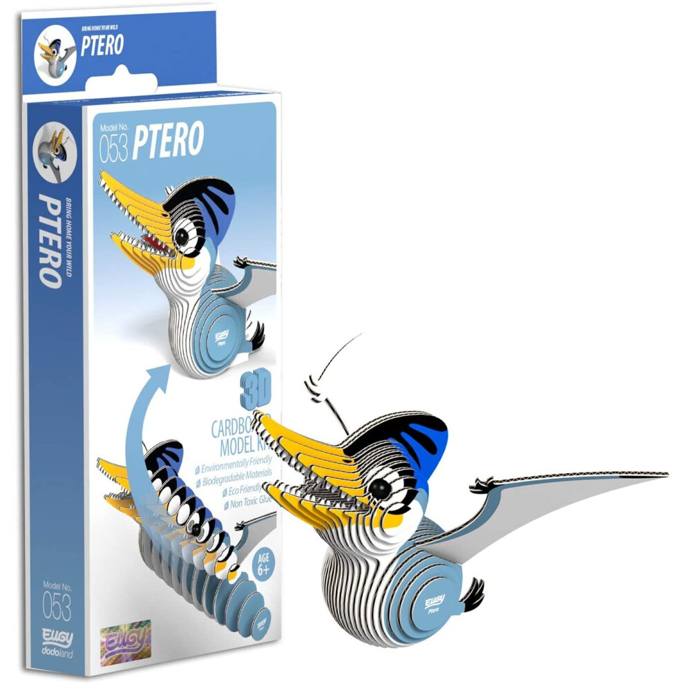 Eugy Ptero 3D Craft Kit