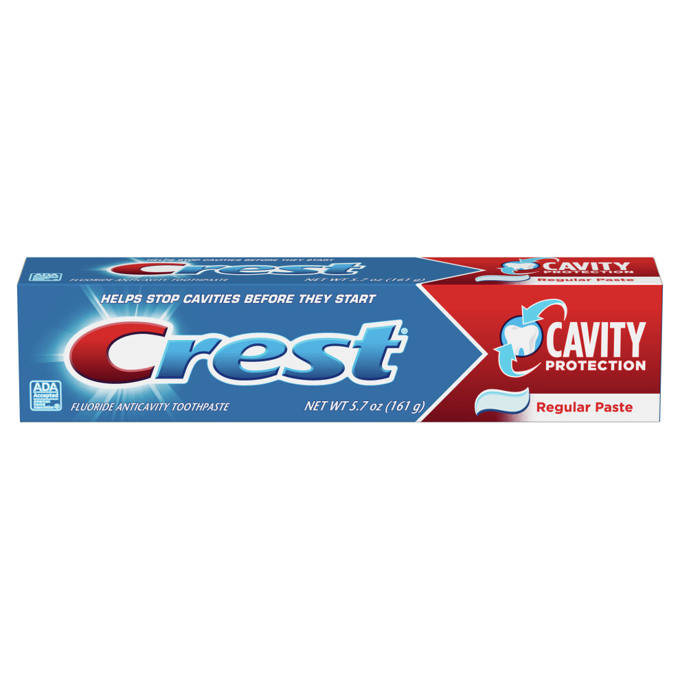 Crest Cavity Protection Toothpaste, Regular Paste, 161 G