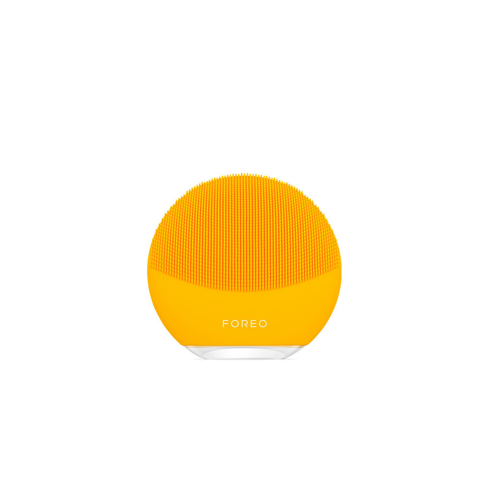 Foreo Yellow Luna Mini 3 Facial Massager Cleanser In One - Sunflower