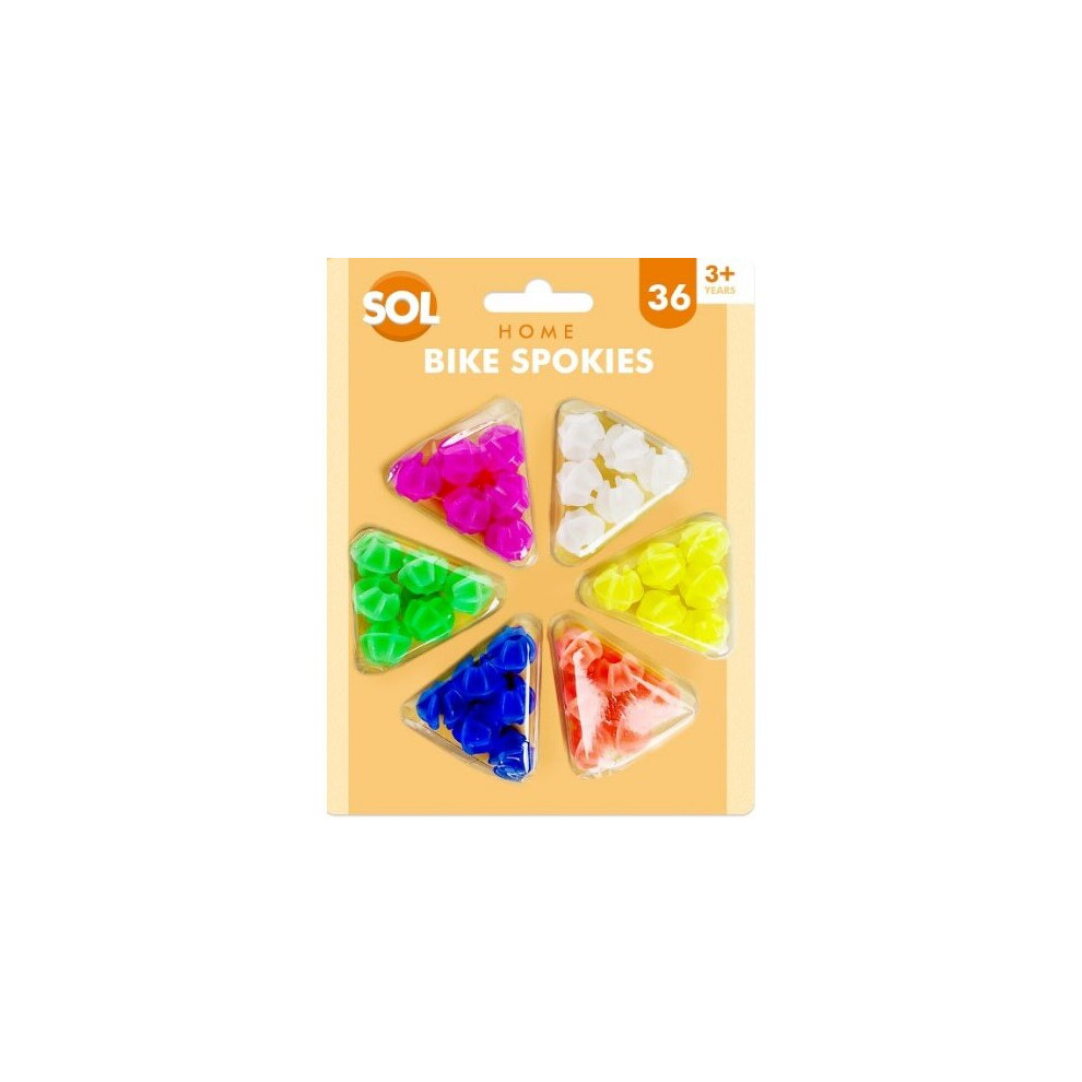 (36pk) Bike Spokies | Colourful Bike Spoke Beads