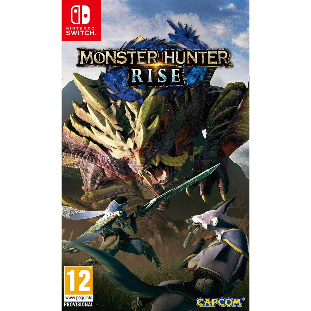 Monster Hunter Rise Nintendo Switch Game-image-OPC-P75D66G-REFURBISHED