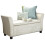 Verona Crushed Velvet Storage Bench - Oyster 1