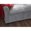 Verona Diamante  Ottoman Window Seat Grey 5