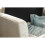 Verona Crushed Velvet Storage Bench - Oyster 5