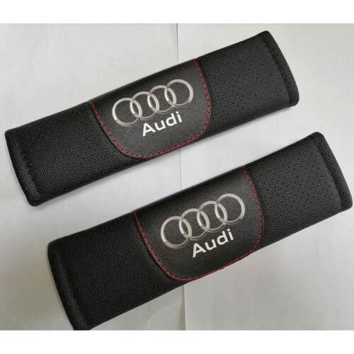 2Pcs High Quality Car Seat Belt Shoulder Cushion Cover Pad Audi