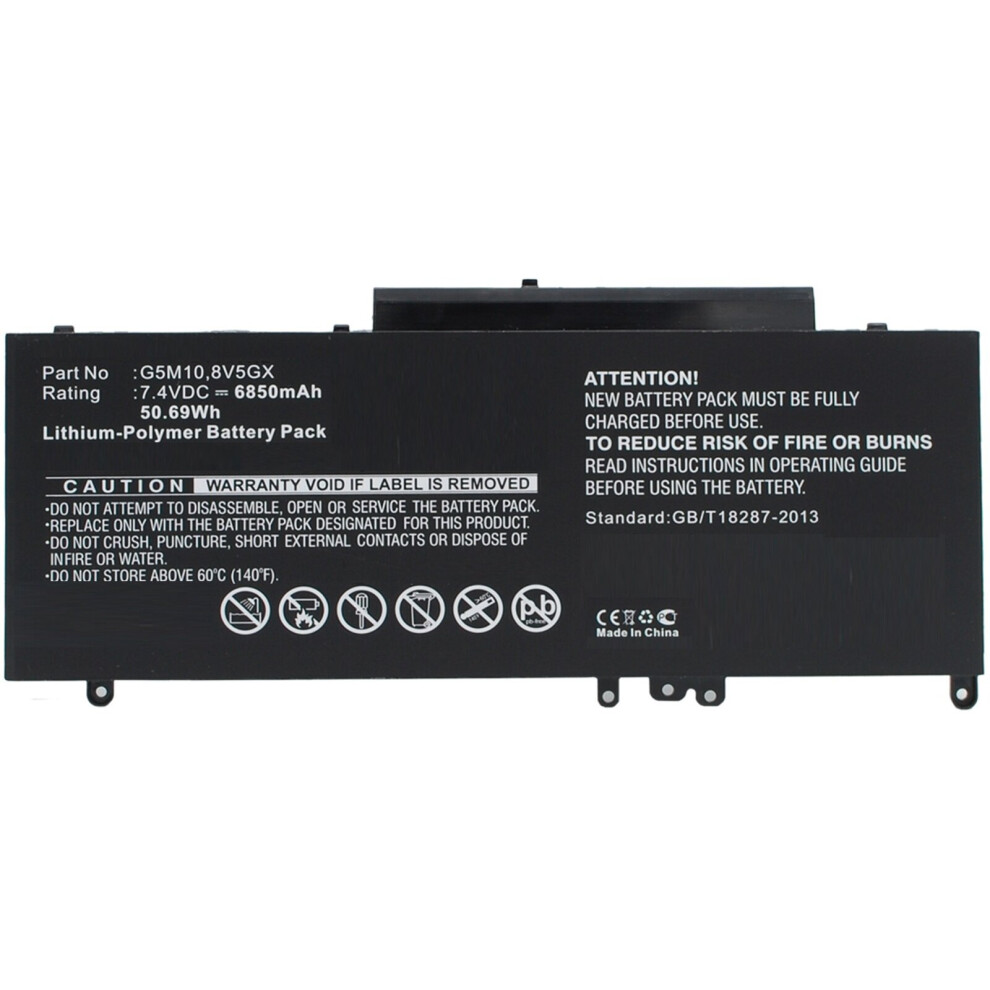 Coreparts Mbxde-Ba0173 Laptop Battery For Dell Mbxde-Ba0173 5706998956026