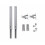Lowenergie Adjustable frame mounts for larger solar panels 5