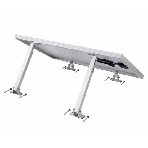 Lowenergie Adjustable frame mounts for larger solar panels 2