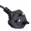 Living And Home (Black) Modern Floor Lamp 2 Light Reading Light 6