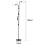 Living And Home (Black) Modern Floor Lamp 2 Light Reading Light 4