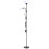 Living And Home (Black) Floor Lamp Uplighter 2 Way Floor Light Reading Light 3